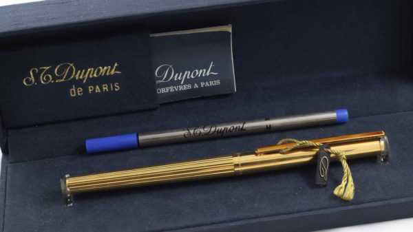 S.T. Dupont Classique Vermeil ballpoint pen