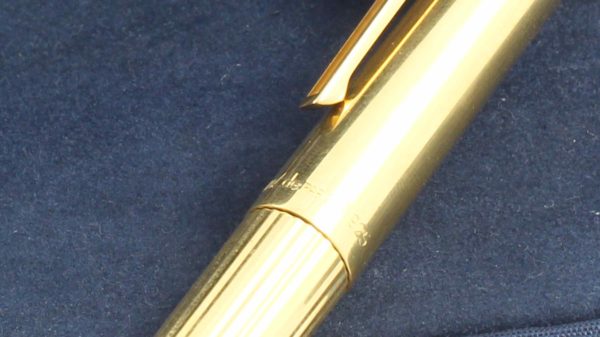 S.T. Dupont Classique Vermeil ballpoint pen