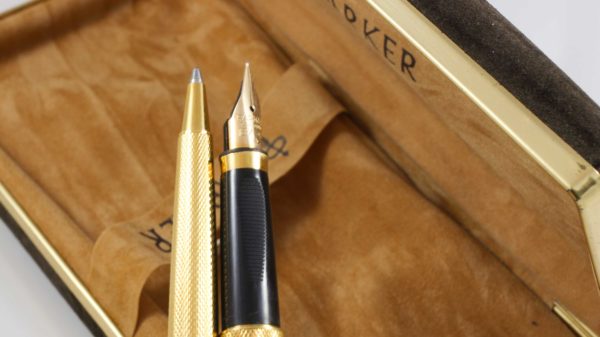 Parker Premier Grain d'Orge Fountain Pen & Ballpoint Pen Set