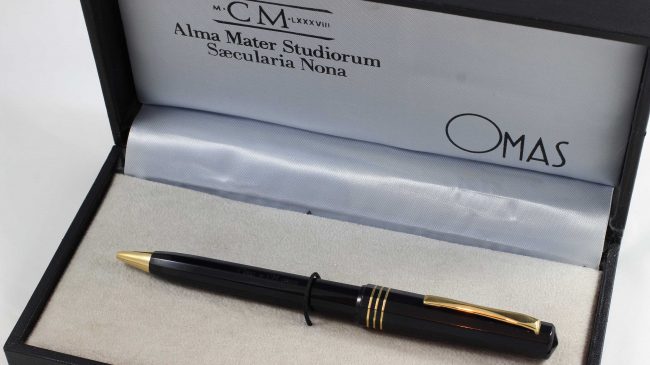 Omas m CM LXXXVIIINOS Alma Mater Studiorum Saecularia Nona Ballpoint Pen