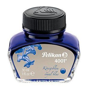 Pelikan 4001 Bottled Ink for Fountain Pens, Royal Blue, 30ml,
