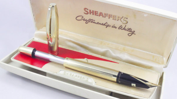 Best Pen Shop | Sheaffer's Sheaffer Imperial V Fountain Pen 14K Gold M Nib (NOS)