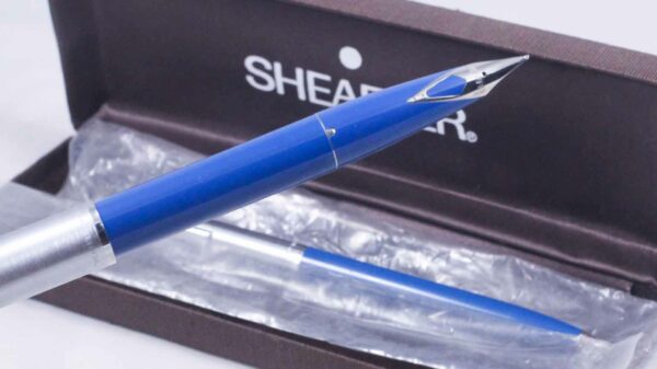 Sheaffer 440 (Imperial) Fountain Pen Set -Blue Medium- Fountain Pen & Ball Point (New Old Stock) by Best Pen Shop
