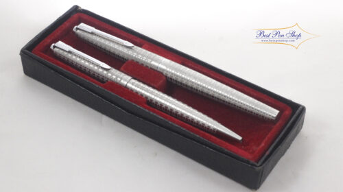 Best Pen Shop | Vintage Rare Collectable Parker 45 Harlequin Circle Fountain Pen & BallPoint Set